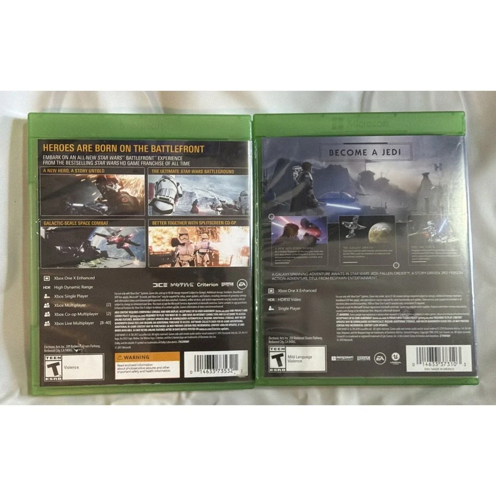 Star Wars Battlefront II‎ & Star Wars Jedi Fallen Order Microsoft Xbox One
